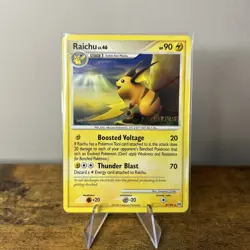 Pokemon TCG Raichu Prerelease 27/99 Stamped Nintendo Promos - 2009 - Image 1