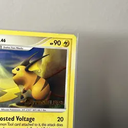 Pokemon TCG Raichu Prerelease 27/99 Stamped Nintendo Promos - 2009 - Image 3