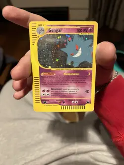 Gengar H9/H32 Skyridge Holo Ultra Rare Pokemon TCG Nintendo e-reader ITALIAN MP+ - Image 1