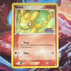 Pokemon Numel EX Holon Phantoms Reverse Holo Common 72/110 50 HP Flare - Image 1