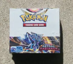 Astral Radiance Booster Box in Acrylic Case - Sealed 36 Packs Pokemon 820650860232 - Image 1