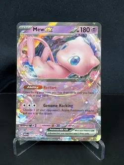 Mew ex 151/165 Double Rare 151 Pokemon NM - Image 1