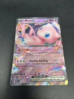 Mew ex 151/165 Double Rare 151 Pokemon NM - Image 3
