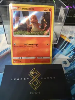 Pokemon Charmander 4/18 Holo - Detective Pikachu - NM - Image 1