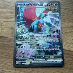 Roaring Moon ex 251/182 Paradox Rift NM Pokemon Single Card - Image 1
