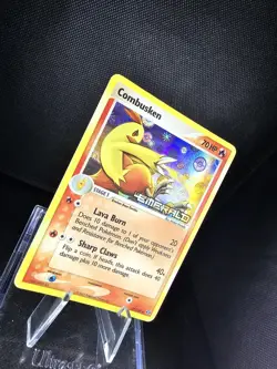 Combusken - 25/106 - Pokemon Ex Emerald Reverse Holo Stamped Rare MP - Image 3