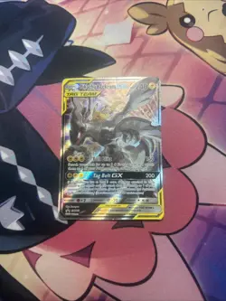 Pokemon Pikachu & Zekrom GX TCG Sun & Moon SM168 Holo Promo - Image 1