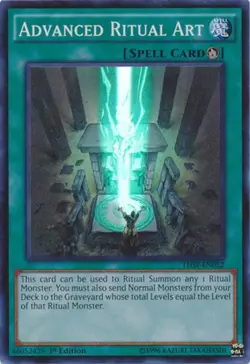 Advanced Ritual Art - THSF-EN052 - Super Rare - 1st Edition LP Yugioh The Secret - Image 1
