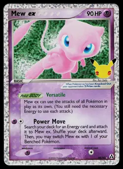 Pokemon Card - Mew ex Celebrations Classic Collection 88/92 Holo - Image 1