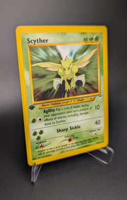 Scyther 1st Edition - Neo Destiny 55/105 - Pokemon TCG (Vintage WOTC) - LP+ - Image 2