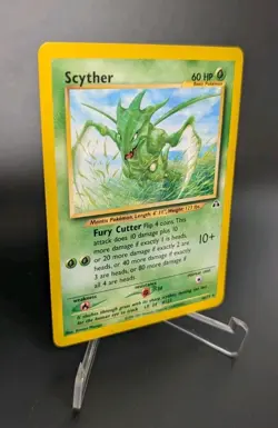 Scyther - Neo Discovery Unlimited 46/75 - Pokemon TCG (Vintage WoTC) - LP - Image 2