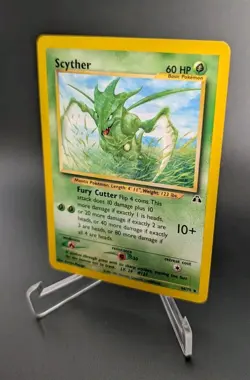 Scyther - Neo Discovery Unlimited 46/75 - Pokemon TCG (Vintage WoTC) - LP - Image 3