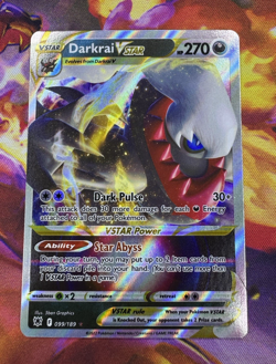 Darkrai VStar 099/189 Astral Radiance Near Mint Pokemon TCG - Image 1