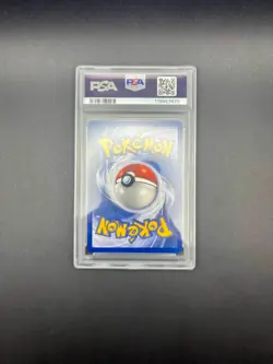 2000 Pokemon Black Star #18 Team Rocket's MEOWTH Promo Pokemon League PSA 9 - Image 4