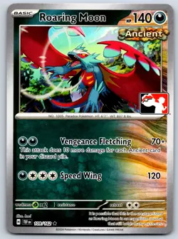 Roaring Moon - Prize Pack Series Cards 109/162 Pokemon Card NM - Image 1