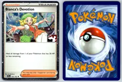 Bianca's Devotion (Cosmos Holo) Prize Pack Series 142/162 Pokemon Card NM - Image 3