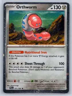 Orthworm - Costco Exclusive - Paldea Evolved Cosmos Holo Promo Pokemon Card NM - Image 1