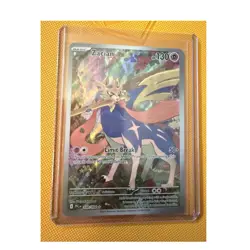Pokemon Zacian 100/094 Me02: Phantasmal Flames Illustration Rare Holo English - Image 1