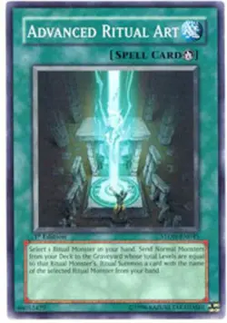 Advanced Ritual Art - STON-EN045 - Common - 1st Edition DMG Yugioh Booster Set C - Image 1