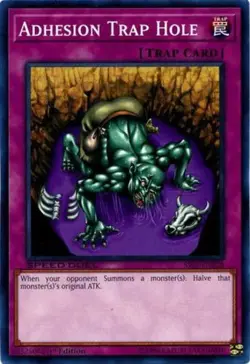 Adhesion Trap Hole - SS03-ENB28 - Common - 1st Edition NM Yugioh Speed Duel Star - Image 1