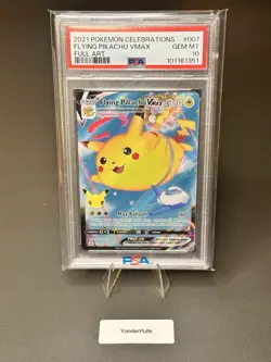 Pokemon Celebrations Flying Pikachu VMAX Holo Full Art Ultra Rare Card 007/025 - Image 1