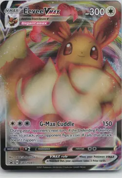 Eevee VMAX SWSH087 Holo Promo Sword & Shield Promo Pokemon Near Mint - Image 1