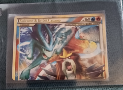 #Suicune & Entei Legend (Top) #94/95 Ultra Rare,Holo Lightly played Pokemon - Image 1