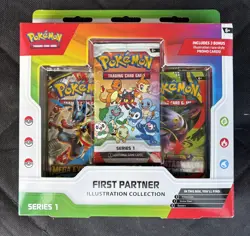Pokemon First Partner Series 1 Illustration Collection, Mega Evolution, TCG - Image 1