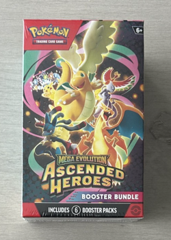 Factory Sealed *HOLE IN BACK* Pokemon TCG Ascended Heroes Booster Bundle - Image 1