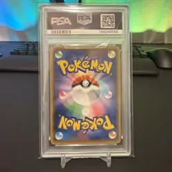 2021 POKEMON JAPANESE S PROMO #208 PIKACHU YU NAGABA X PCG CAMPAIGN PSA 9 - Image 2