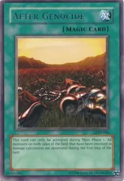 After Genocide - LOD-086 - Rare - Unlimited Edition PL/MP Yugioh Legacy of Darkn - Image 1