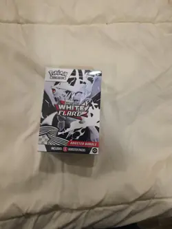 White Flare Booster Bundle Box - Factory Sealed Pokemon TCG Scarlet & Violet - Image 1