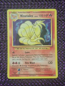 Pokemon Ninetales 15/108 Evolutions Holo Rare NEAR MINT - Image 1