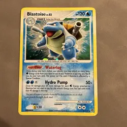 Blastoise 2/132 Secret Wonders Pokemon Holo Bleed Error LP - Image 1