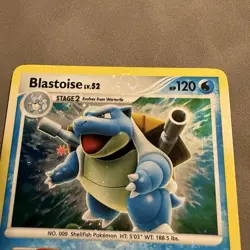 Blastoise 2/132 Secret Wonders Pokemon Holo Bleed Error LP - Image 2
