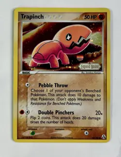 Trapinch 2006 Pokemon EX Legend Maker Reverse Holo #67/92 * Light Play - Image 1