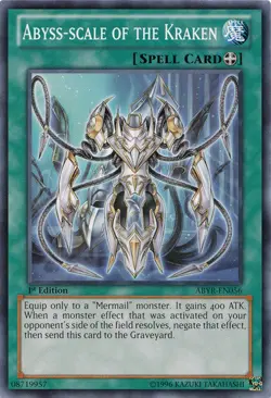 Abyss-scale of the Kraken - ABYR-EN056 - Common - 1st Edition NM Yugioh Abyss Ri - Image 1