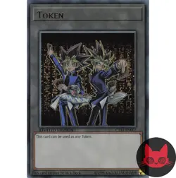 Yugioh Yugi Muto & Yami Yugi Token CT14-EN007 Ultra Rare Limited Edition NM - Image 1