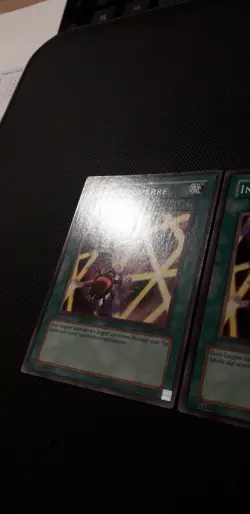 Yu-Gi-Oh! 3x Insektensperre, DB1-DE205, Common, 2. Auflage, Deutsch, Near Mint - Image 2