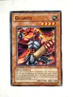 Yu-Gi-Oh! Gigantes SD7-EN006, Common, 1st Edition, NM - Image 1