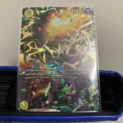 Zeus OP11-106 SP ADVENTURE ON KAMI'S ISLAND EB04 ONE PIECE - GRADE WORTHY - Image 2