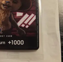 Bandai One Piece Netflix Don!! Promo Card Tony Tony Chopper SEALED - Image 2