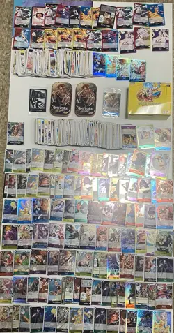 One Piece Card Lot! (700+) Tins, Sealed Don, Sealed Promo, Box, SR, R, More - Image 1
