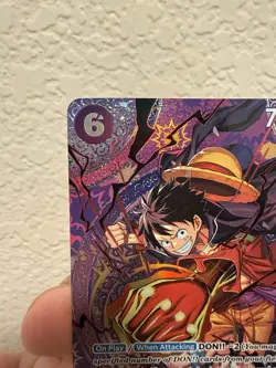Monkey.D.Luffy (SP) ST26-005 Adventure on Kami's Island Foil - Image 2