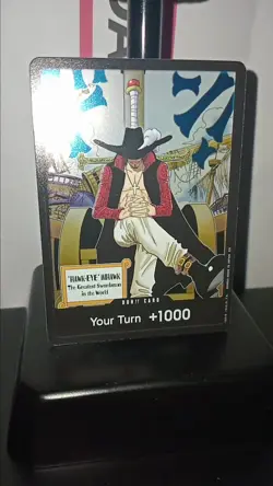 Op14 Dracula Mihawk Don!! Mint The Azure Sea’s Seven One Piece Tcg English - Image 2