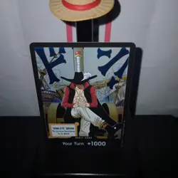 Op14 Dracula Mihawk Don!! Mint The Azure Sea’s Seven One Piece Tcg English - Image 3