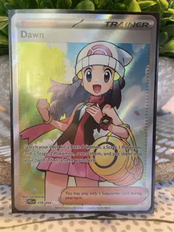 Pokemon Phantasmal Flames Dawn 118/094 Full Art Trainer Ultra Rare NM - Image 1