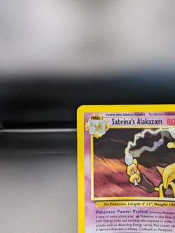 Sabrina's Alakazam 16/132 - Gym Challenge Holo - Pokemon TCG WOTC - HP - Image 2