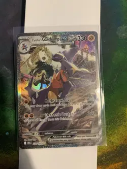 Pokemon TCG Cynthia's Garchomp EX Card Destined Rivals - Image 2