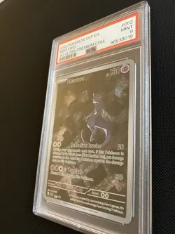Pokemon Mewtwo Promo Holo Scarlet & Violet 052 Basic 130HP 2023 PSA 9 English - Image 2